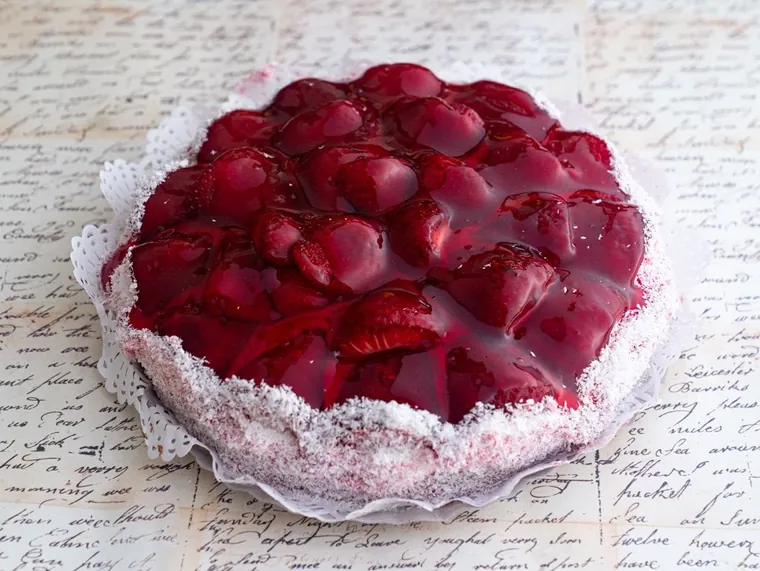 Torta de frutillas